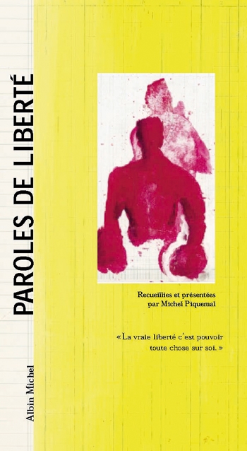 Couverture du livre Paroles de liberté