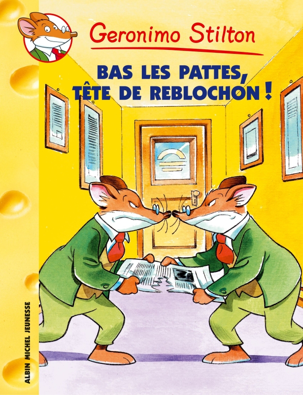 Couverture du livre Bas les pattes, tête de reblochon !