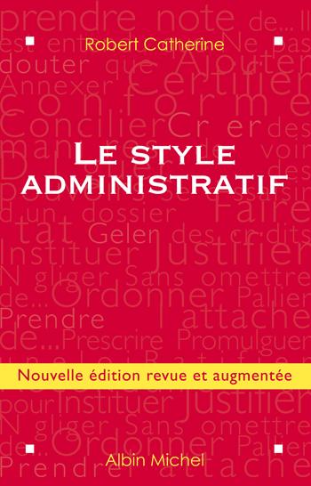 Couverture du livre Le Style administratif