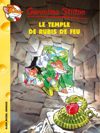 Couverture du livre Le Temple du rubis de feu