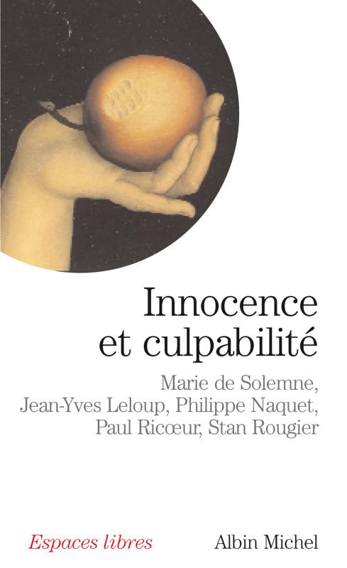 Couverture du livre Innocence et culpabilité