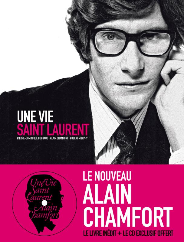 Couverture du livre Une vie Saint Laurent