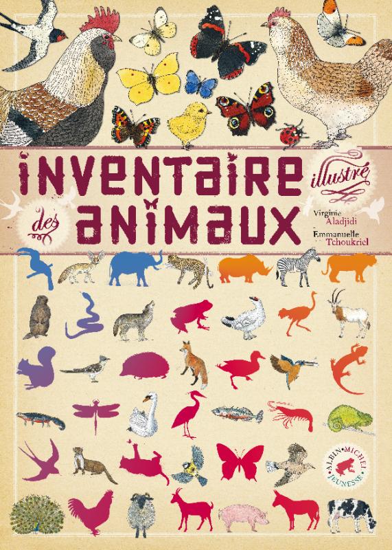 Couverture du livre Inventaire illustré des animaux