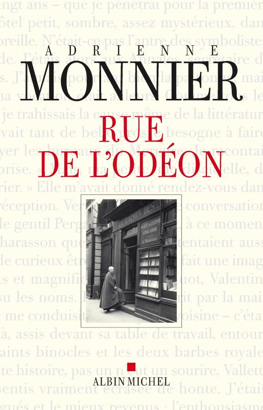 Couverture du livre Rue de l'Odéon