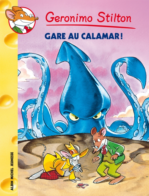 Couverture du livre Gare au calamar !