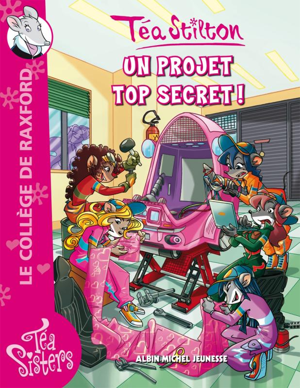 Couverture du livre Un projet top secret !