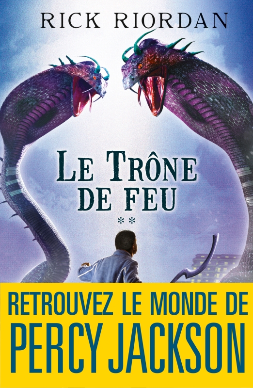 Couverture du livre Le Trône de feu