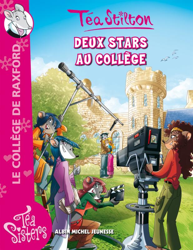 Couverture du livre Deux stars au collège