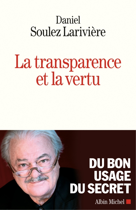 Couverture du livre La Transparence et la vertu