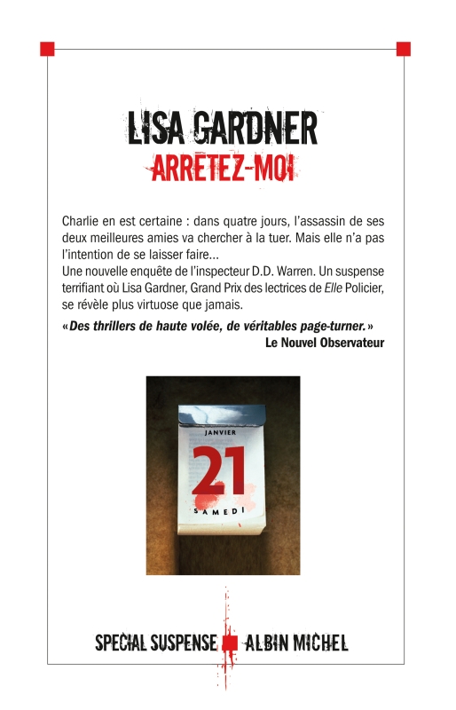 Couverture du livre Arretez-moi