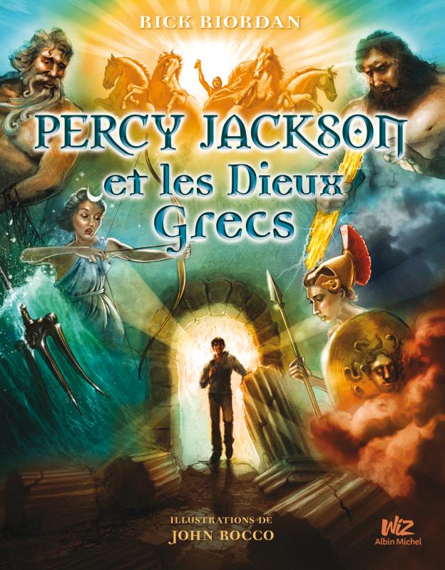 Couverture du livre Percy Jackson et les dieux grecs