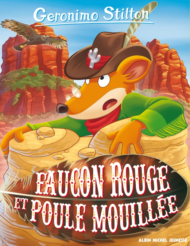 Couverture du livre Faucon rouge et poule mouillée