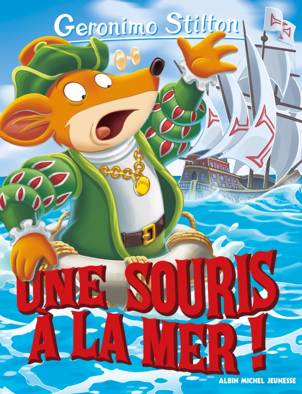 Couverture du livre Une souris à la mer !