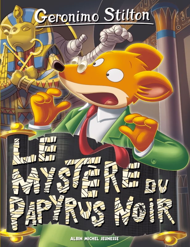 Couverture du livre Le Mystère du papyrus noir