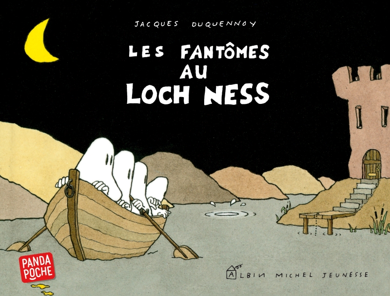 Couverture du livre Les Fantômes au Loch-Ness