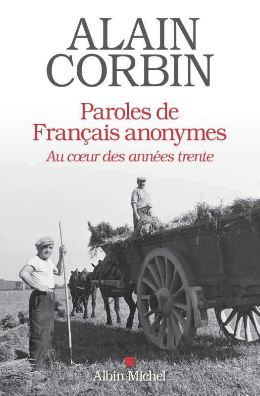 Couverture du livre Paroles de français anonymes