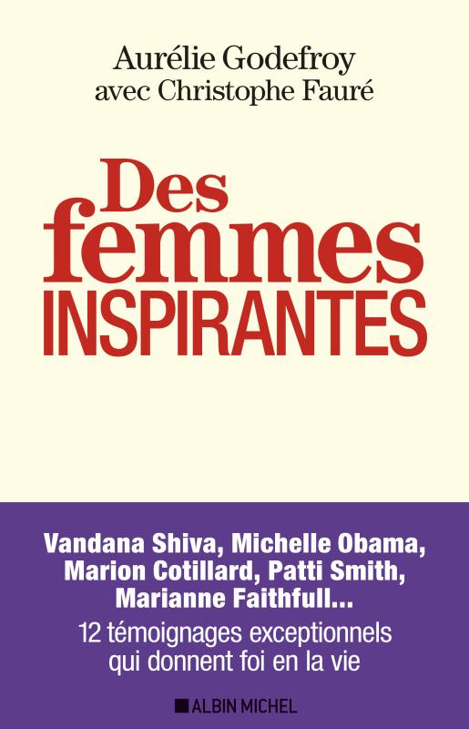 Couverture du livre Des femmes inspirantes