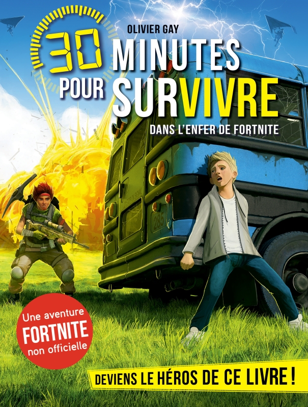 Couverture du livre Dans l'enfer de Fortnite