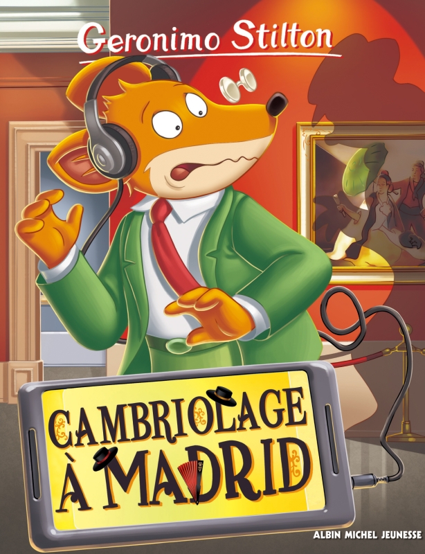 Couverture du livre Cambriolage à Madrid