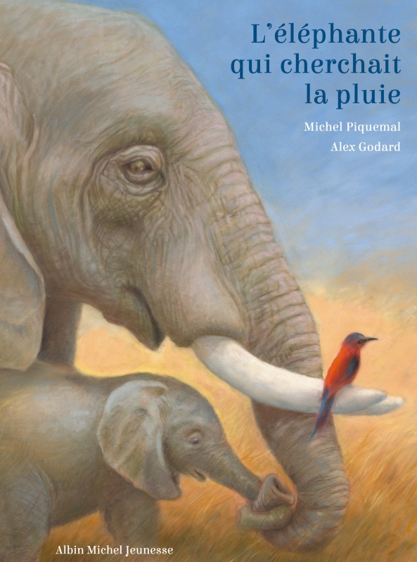 Couverture du livre L'Eléphante qui cherchait la pluie