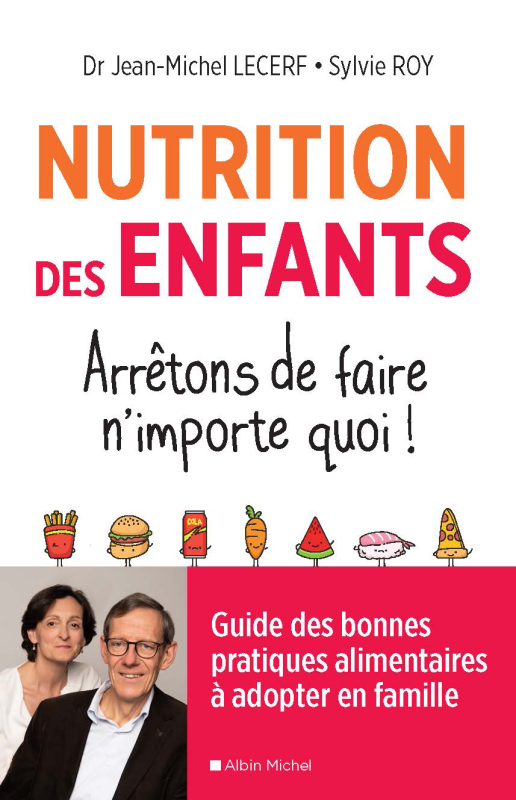 Couverture du livre Nutrition des enfants. Arrêtons de faire n'importe quoi !