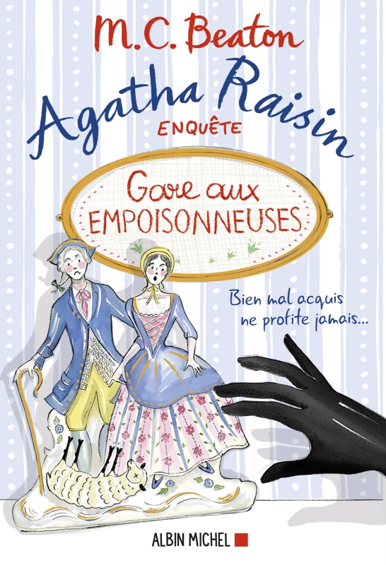 Couverture du livre Agatha Raisin enquête 24 - Gare aux empoisonneuses