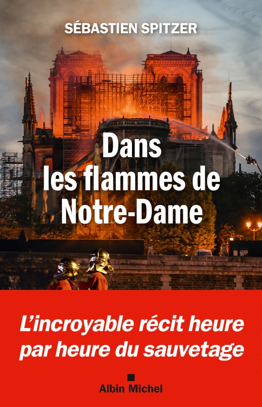 Couverture du livre Dans les flammes de Notre-Dame