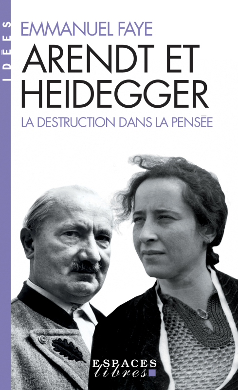Couverture du livre Arendt et Heidegger (poche)