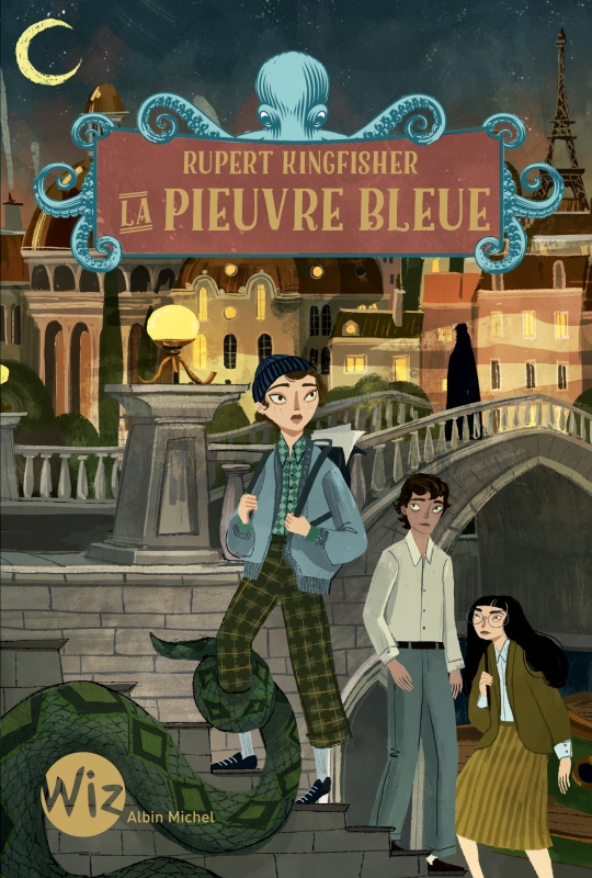 Couverture du livre La Pieuvre bleue