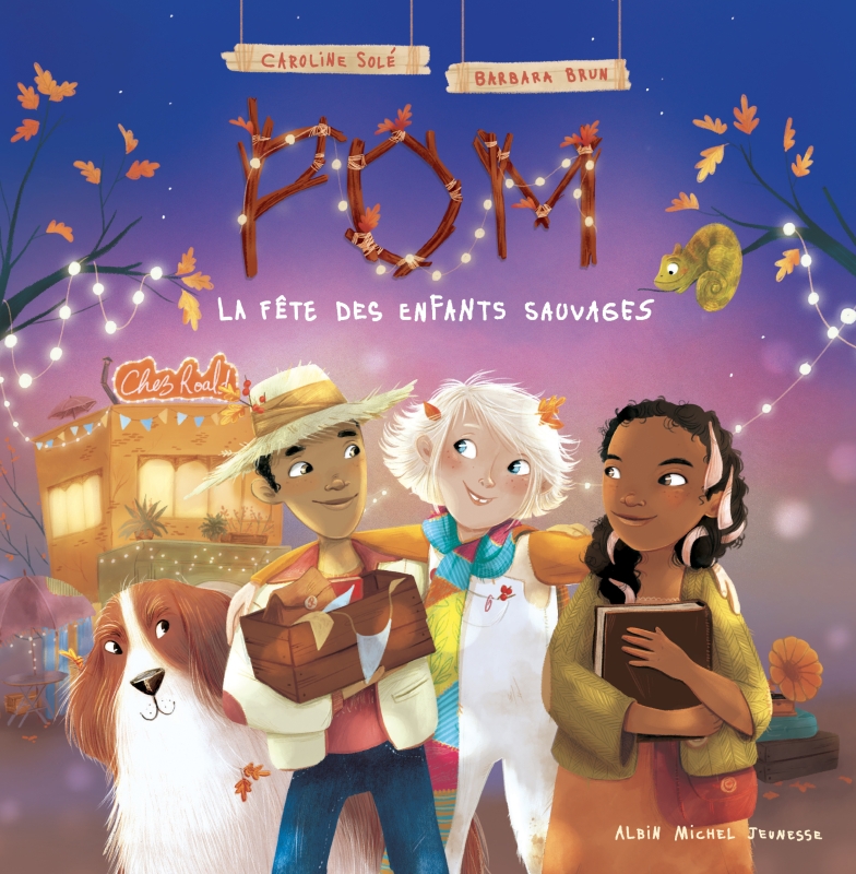 Couverture du livre Pom - tome 2 : La Fête des enfants sauvages