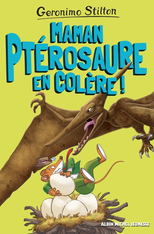 Couverture du livre Maman ptérosaure en colère !