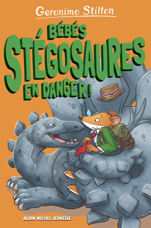 Couverture du livre Bébés stégosaures en danger ! - tome 6