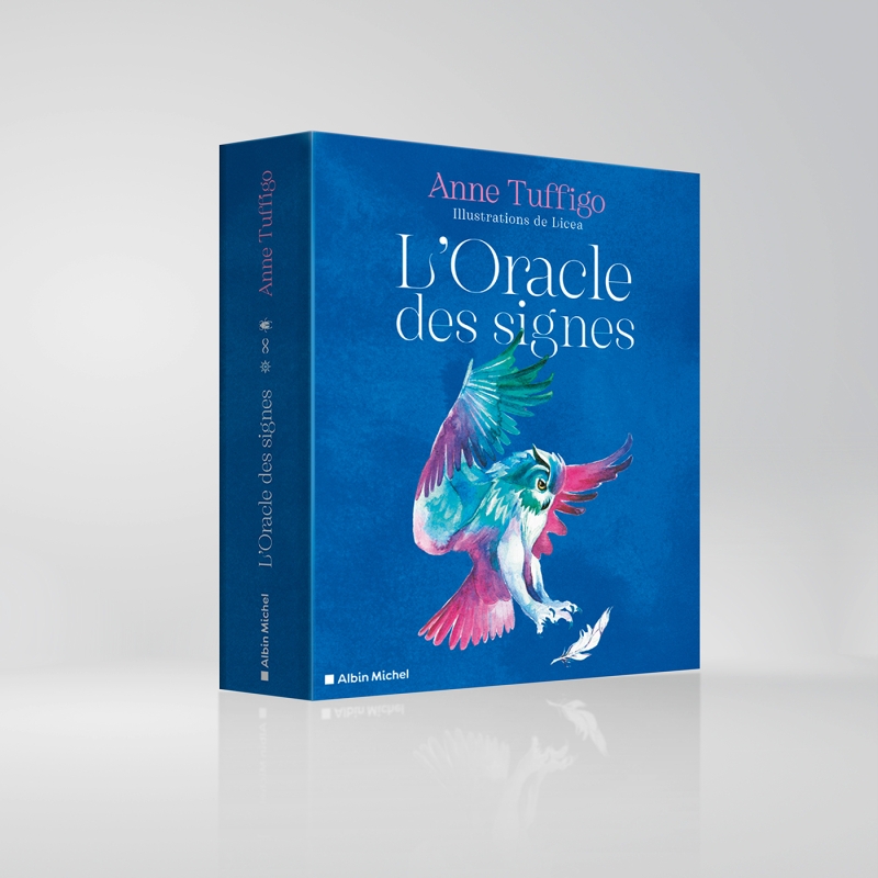 Couverture du livre L'Oracle des signes (coffret livre + cartes)