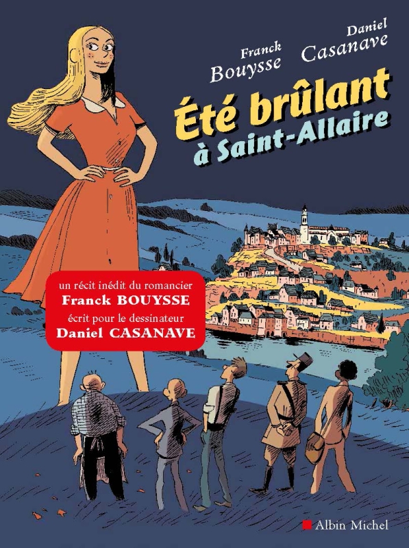 Couverture du livre Eté brûlant à Saint-Allaire