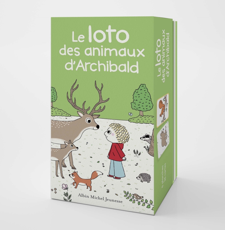 Couverture du livre Le Loto des animaux d'Archibald