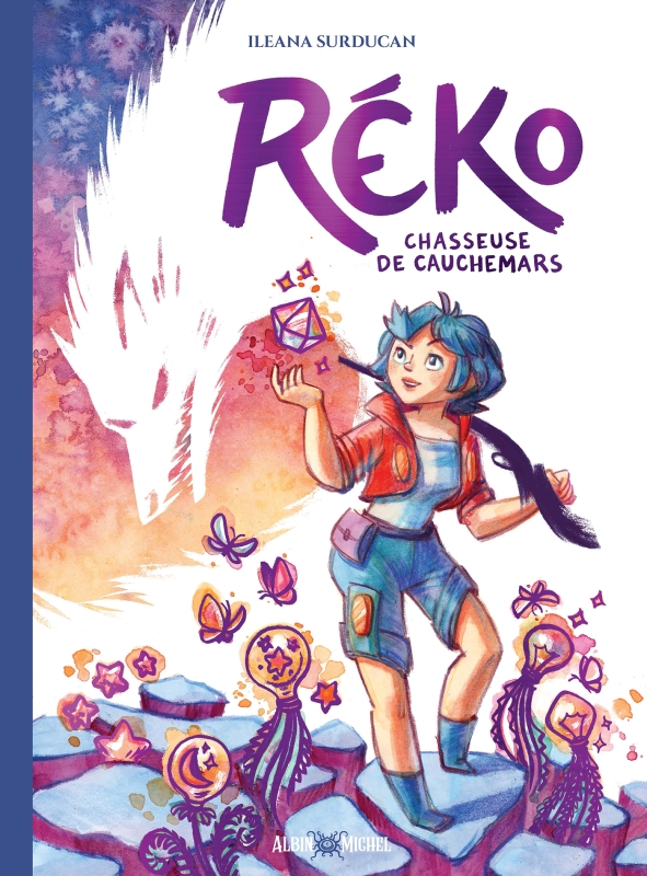 Couverture du livre Réko chasseuse de cauchemars