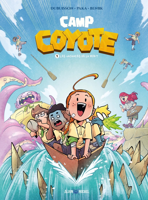 Couverture du livre Camp Coyote - tome 1 - Les Vacances de la mort