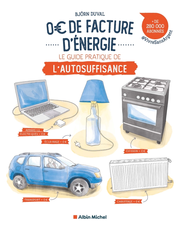 Couverture du livre 0 € de facture d'énergie