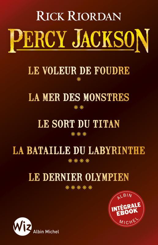 Couverture du livre Percy Jackson - Intégrale