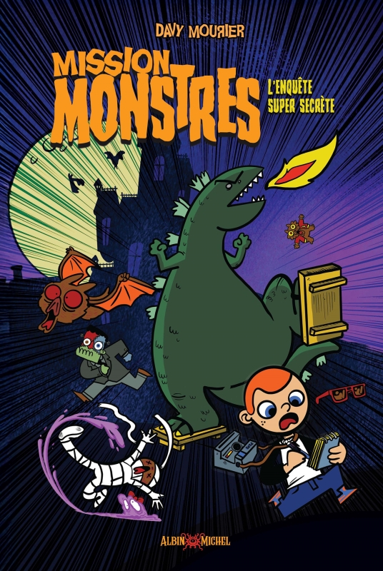 Couverture du livre Mission monstres - L'Enquête super secrète