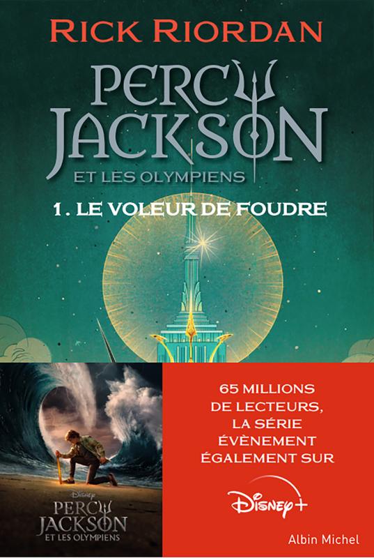 Couverture du livre Percy Jackson et les Olympiens - tome 1 - Le Voleur de foudre