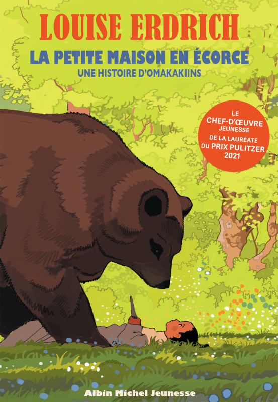 Couverture du livre La Petite Maison en écorce - Une histoire d'Omakakiins