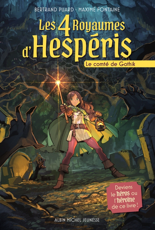 Couverture du livre Les Quatre royaumes d'Hespéris - tome 2 - Le Comté de Gothik