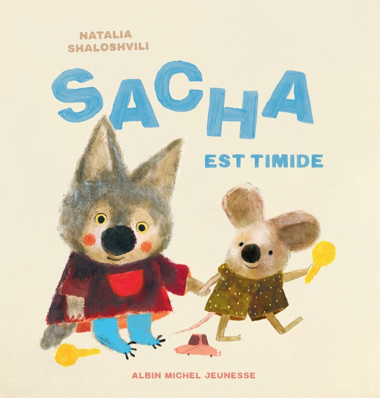 Couverture du livre Sacha est timide