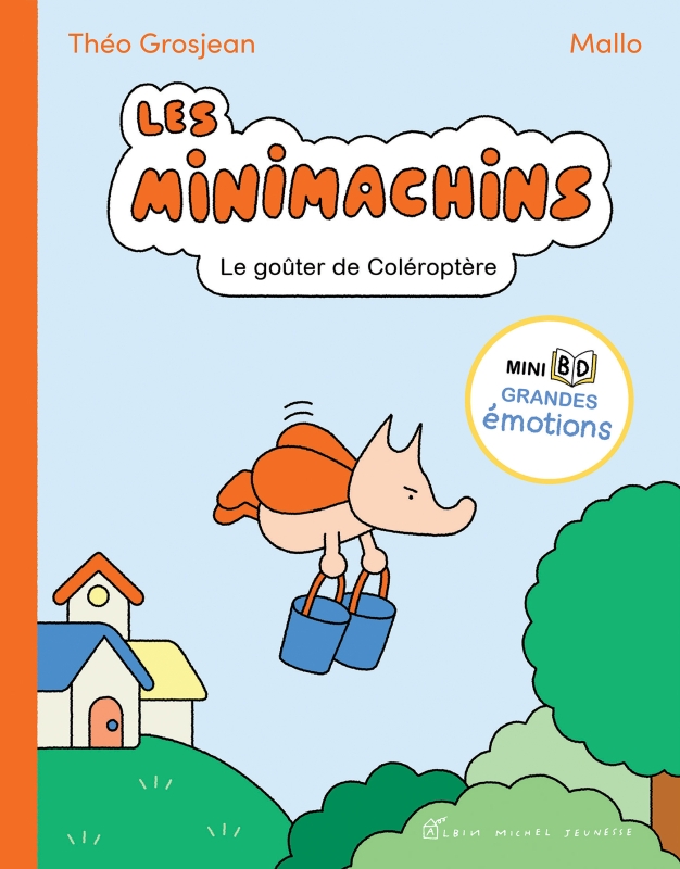Couverture du livre Les Minimachins - tome 2 - Le Goûter de Coléoptère