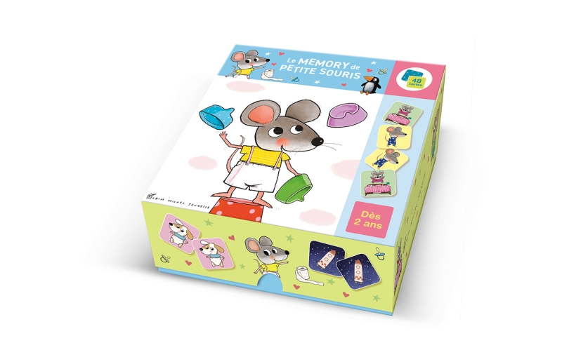 Couverture du livre Jeu - Le Mémory de Petite Souris