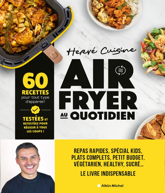 Couverture du livre Air fryer au quotidien