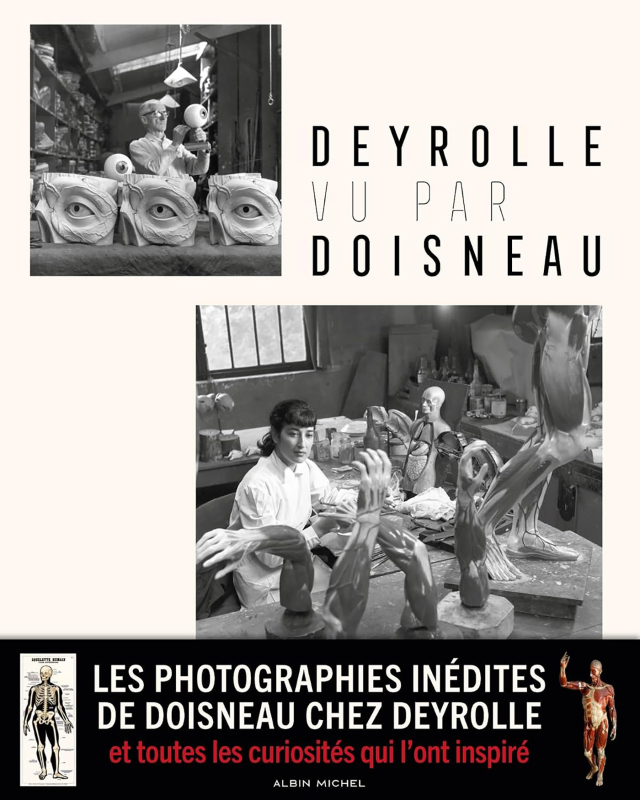 Couverture du livre Deyrolle vu par Doisneau