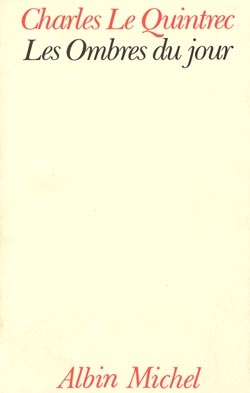 Couverture du livre Les Ombres du jour