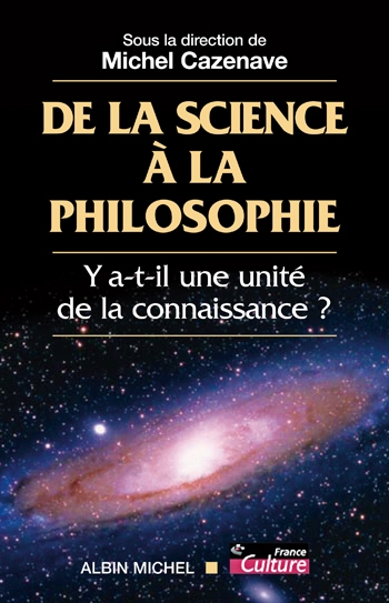 Couverture du livre De la science à la philosophie